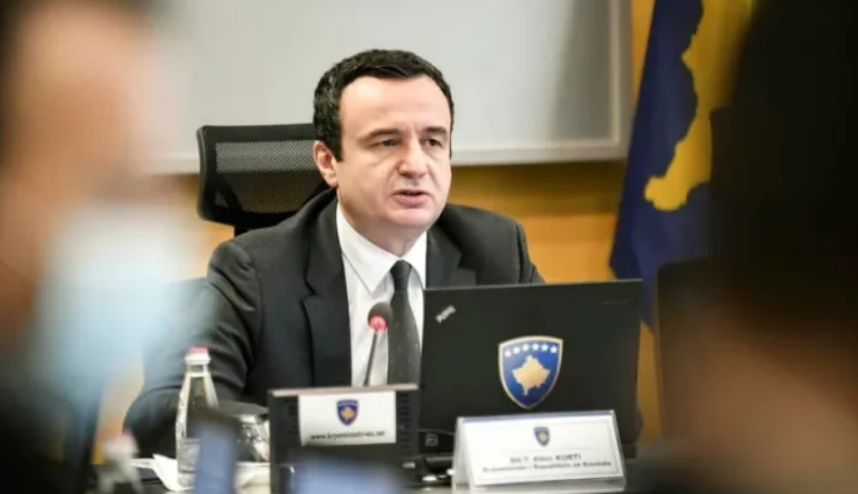 Kurti iu tregon ministrave se Kosova u mor vesh me BE-në të mos bëjë hapa që mund ta eskalojnë situatën në veri