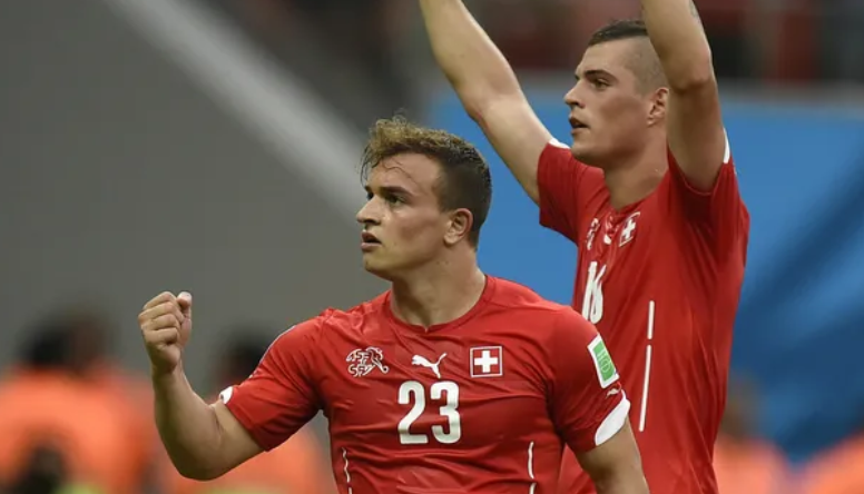 Para ndeshjes, Zvicra paralajmëron Kosovën me një video të Xhakës dhe Shaqirit