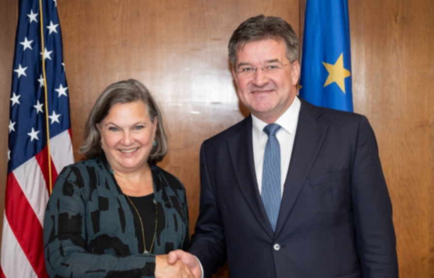 Victoria Nuland: Kosova dhe Serbia t’i ulin tensionet dhe ta zbatojnë marrëveshjen, e mbështesim planin e BE-së për zgjidhjen e krizës