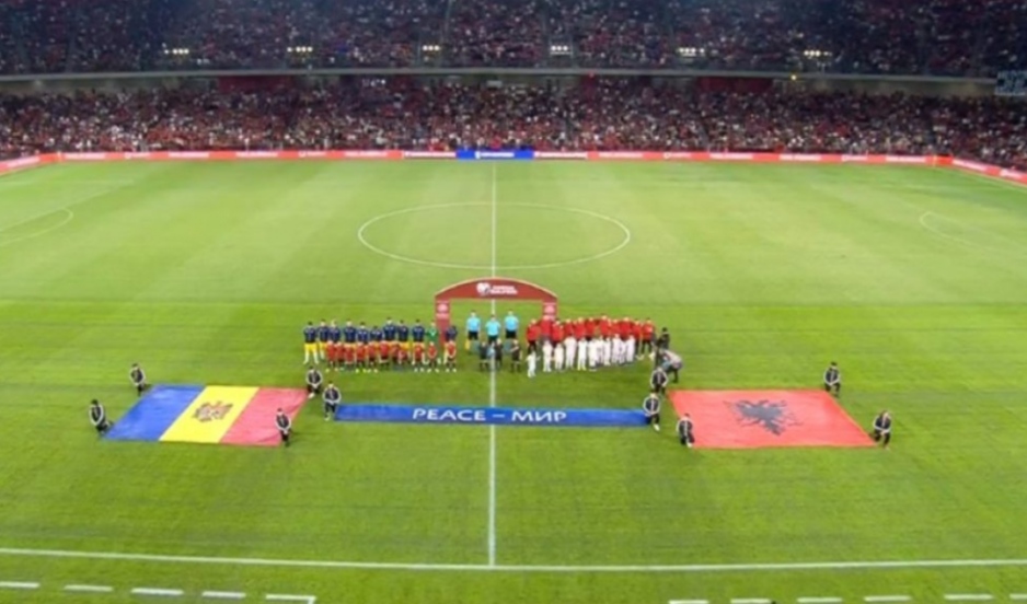 Mbyllet baras pjesa e parë në ndeshjen Shqipëri – Moldavi