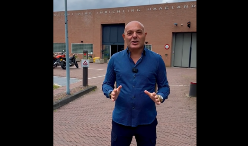 blendi-fevziu-viziton-thacin-dhe-tjeret-ne-hage,-publikon-nje-video-para-gjykates
