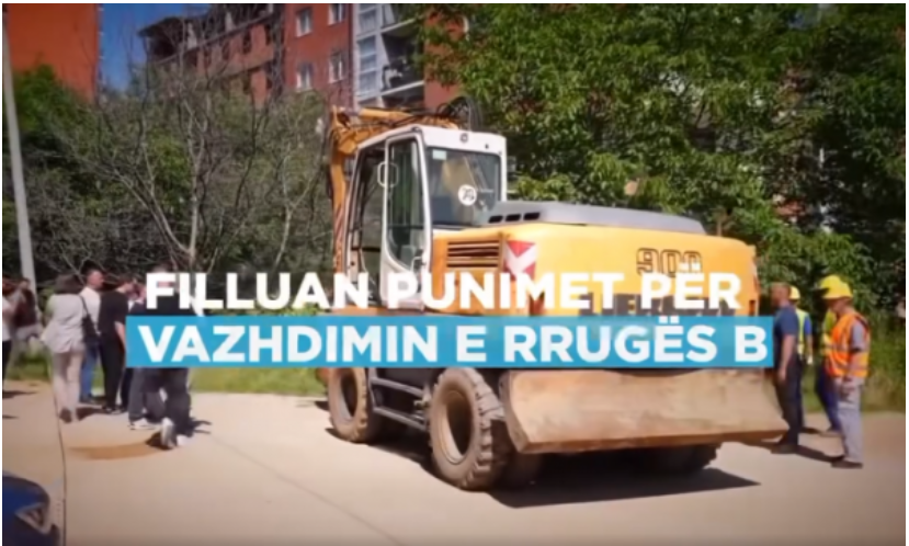fillojne-punimet-per-nje-rruge-me-gjashte-korsi-tek-rruga-“b”-ne-prishtine