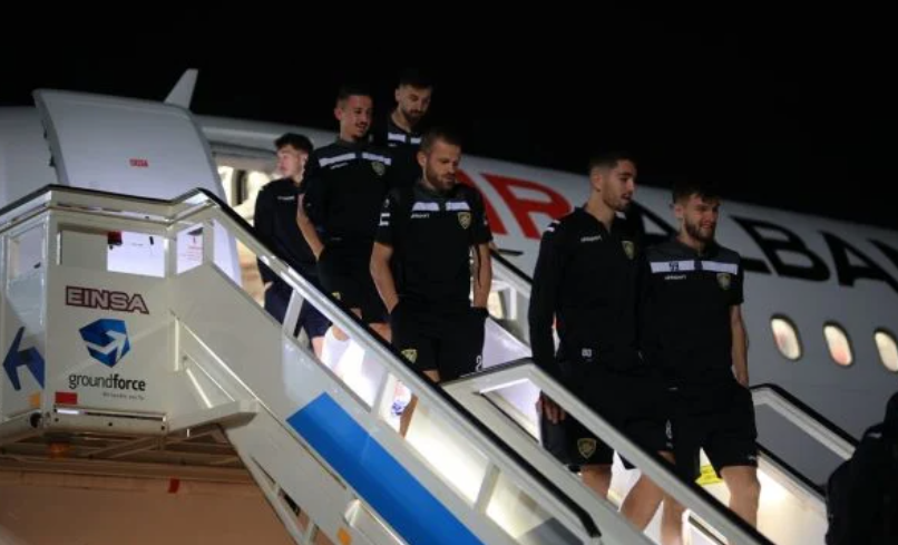 Ekipi i Ballkanit mbërrin në Gjibraltar, gati për ndeshjen e Ligës së Konferencës