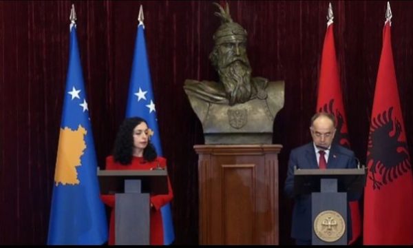 Osmani në Tiranë: Kryefjala e vizitës sime, strategjia e përbashkët me Shqipërinë për politikën e jashtme