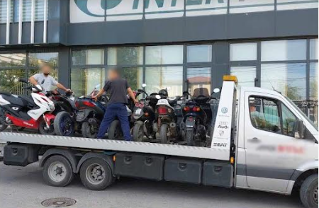 policia-ne-gjilan-konfiskon-dhjetera-motocikleta