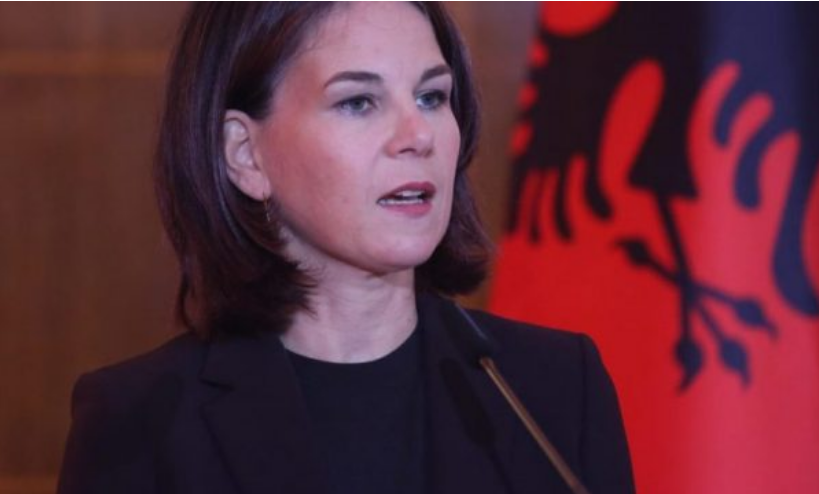 ministrja-gjermane-nga-tirana:-sulm-tinezar-kunder-policise-kosovare-nga-banda-terroriste-e-armatosur-deri-ne-dhembe