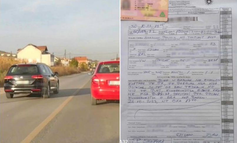 tejkaloi-ne-vije-te-plote,-denohet-me-150-euro-dhe-i-ndalohet-vozitja-per-tre-muaj-nje-personi-ne-gjilan