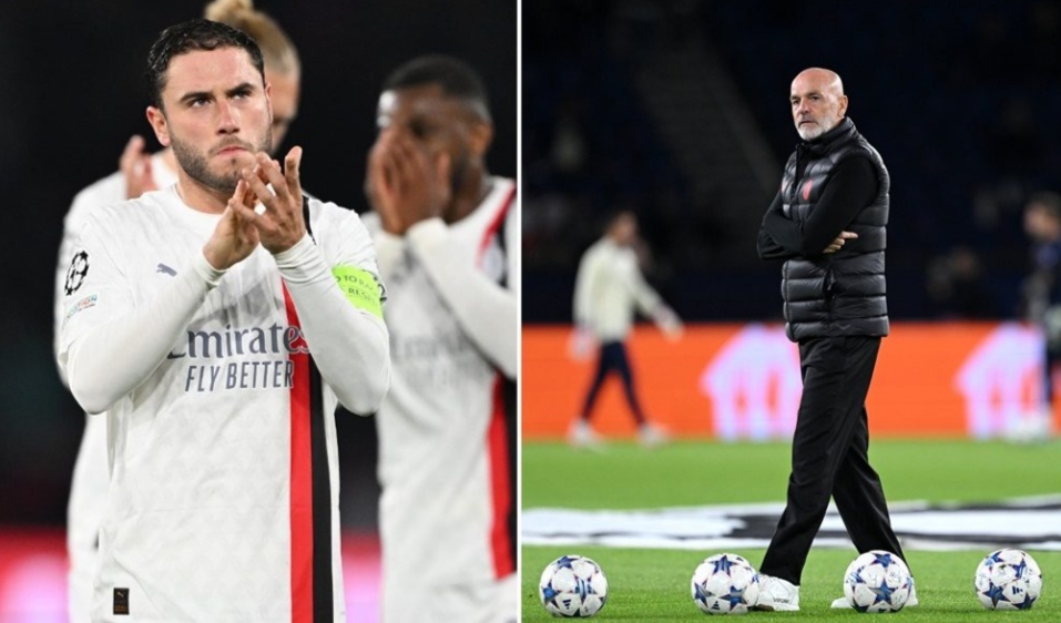 Pas humbjes së Milanit, tension mes kapitenit Calabria dhe trajnerit Pioli