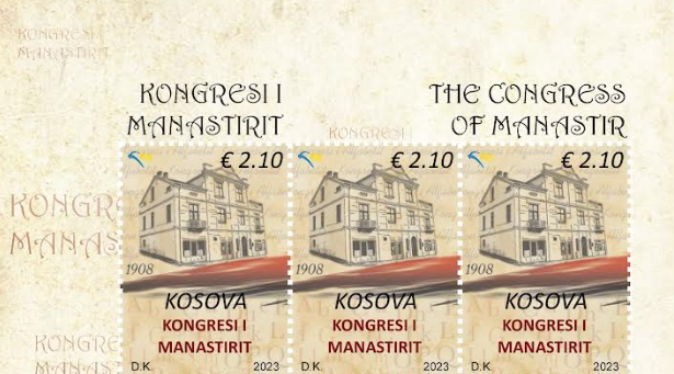 posta-e-kosoves-ve-ne-qarkullim-pulle-postare-me-imazhin-e-kongresit-te-manastirit