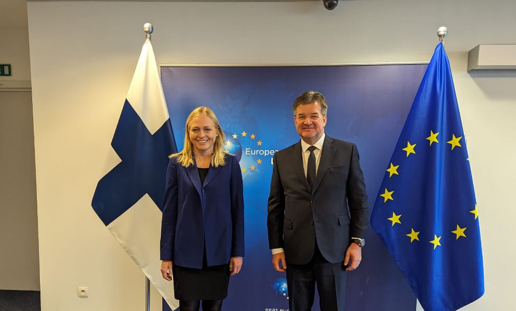 Lajçak flet për dialogun me ministren finlandeze: Faleminderit për mbështetjen