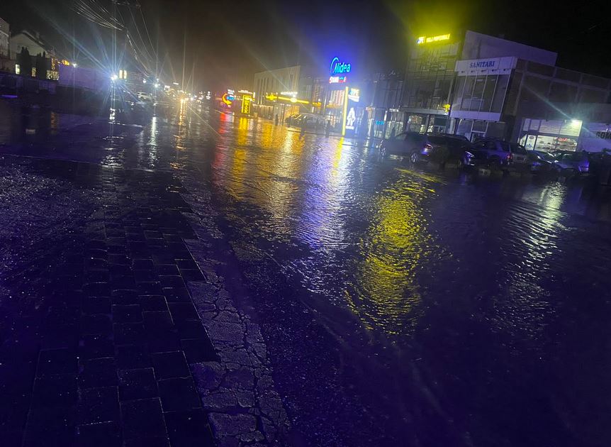 policia:-rruga-magjistrale-ferizaj-prishtine,-nga-muhovci-e-pakalueshme