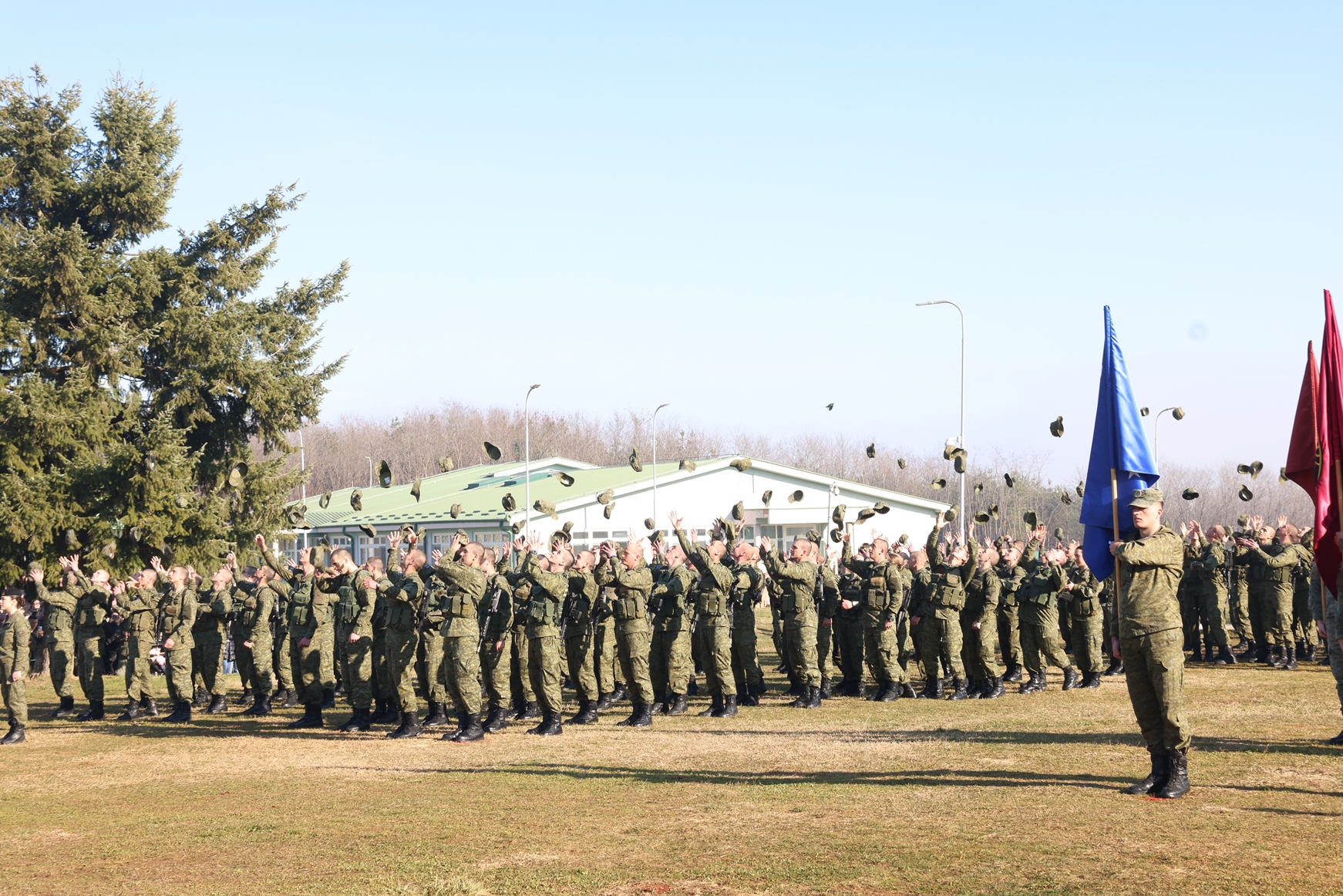 FSK-së iu shtuan edhe 325 ushtarë të rinj, pamje nga ceremonia e betimit