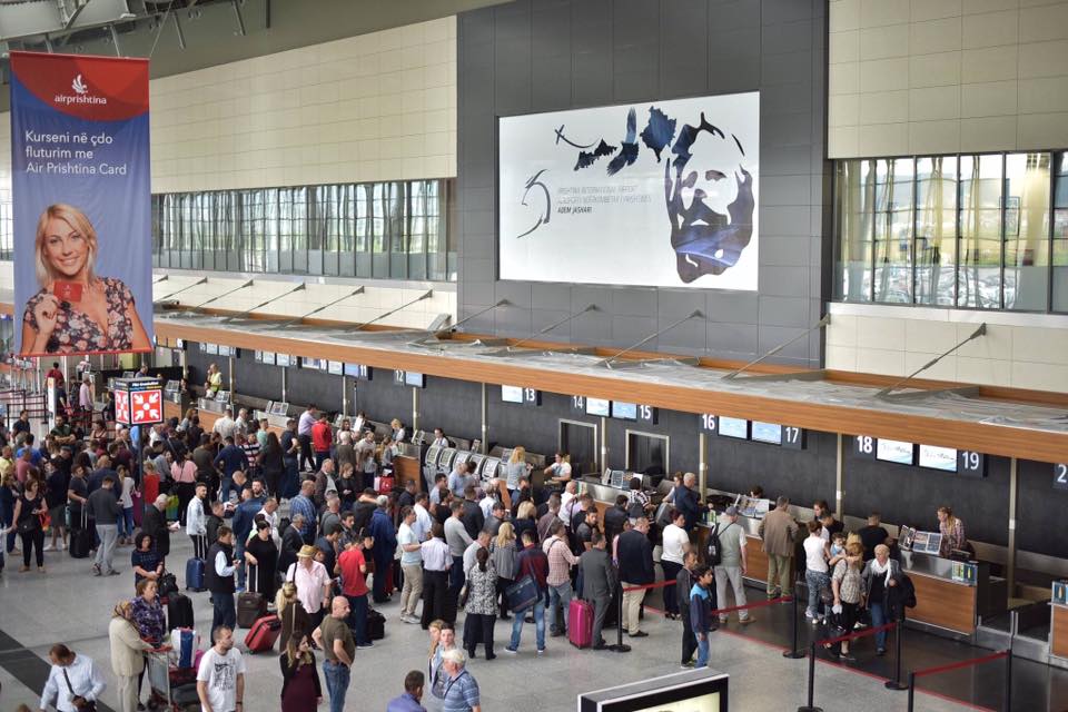 Mbi 83 mijë udhëtime vajtje – ardhje u realizuan në Aeroportin e Prishtinës