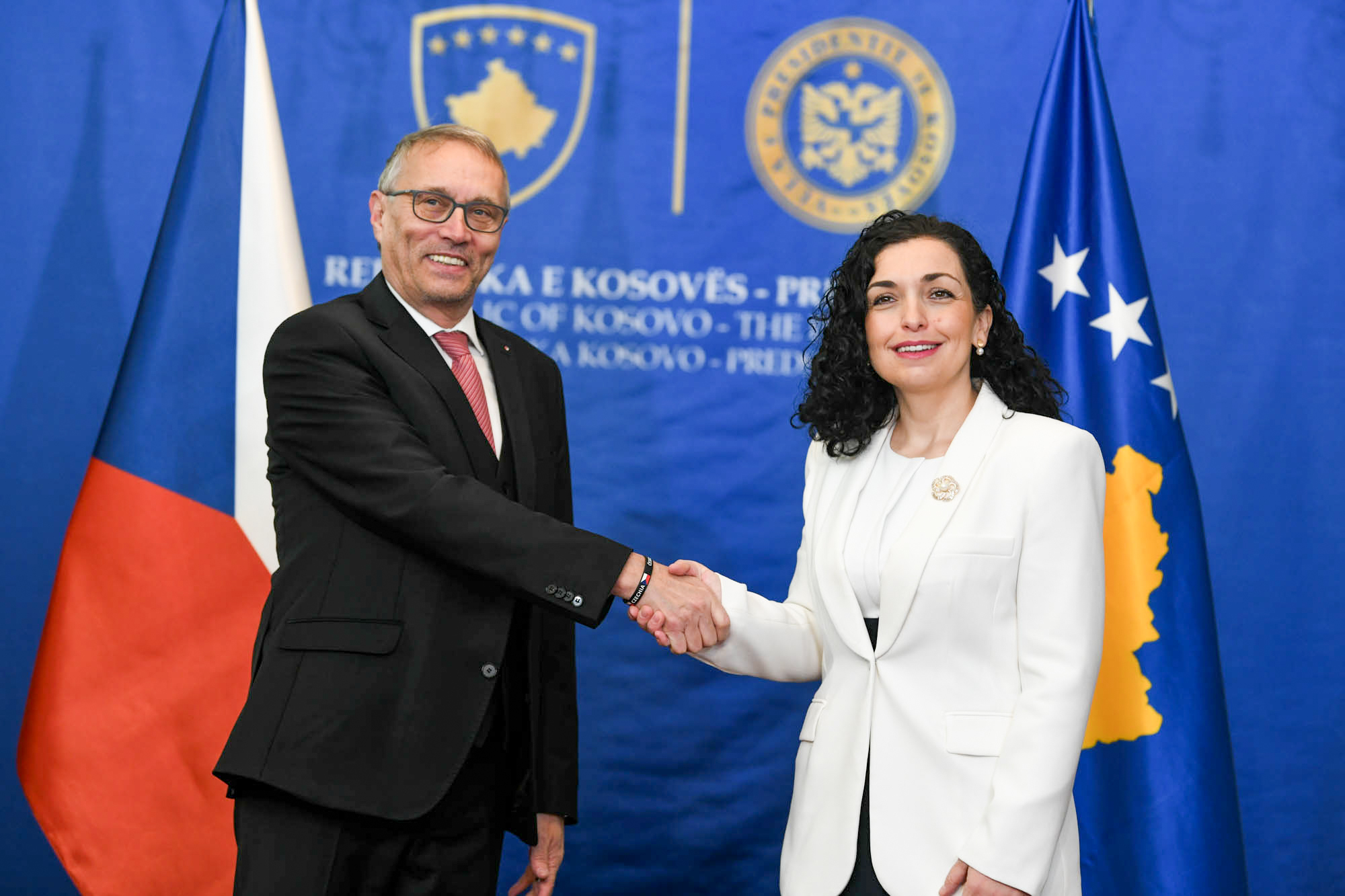 Osmani pas takimit me Dvorak: Anëtarësimi i Kosovës në KiE, NATO e BE janë domosdoshmëri