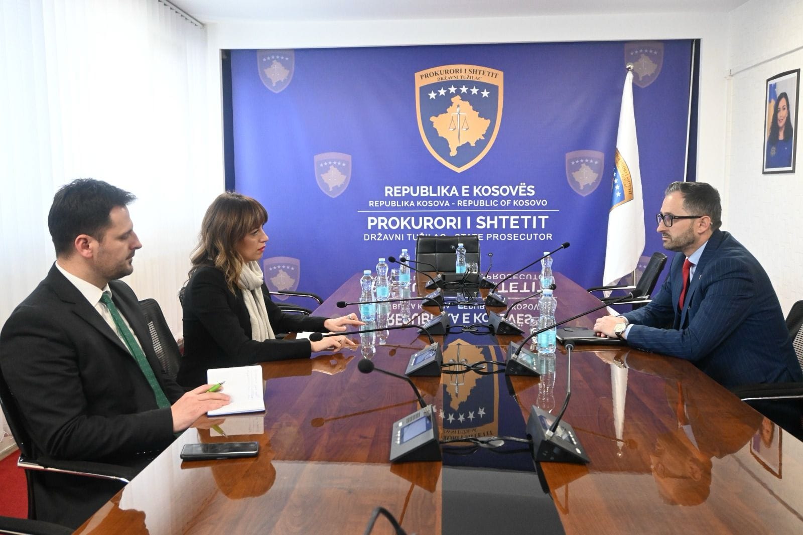 Haxhiu takohet me kryeprokurorin e Prokurorisë Themelore në Prizren, u diskutua për luftimin e kriminalitetit dhe korrupsionit