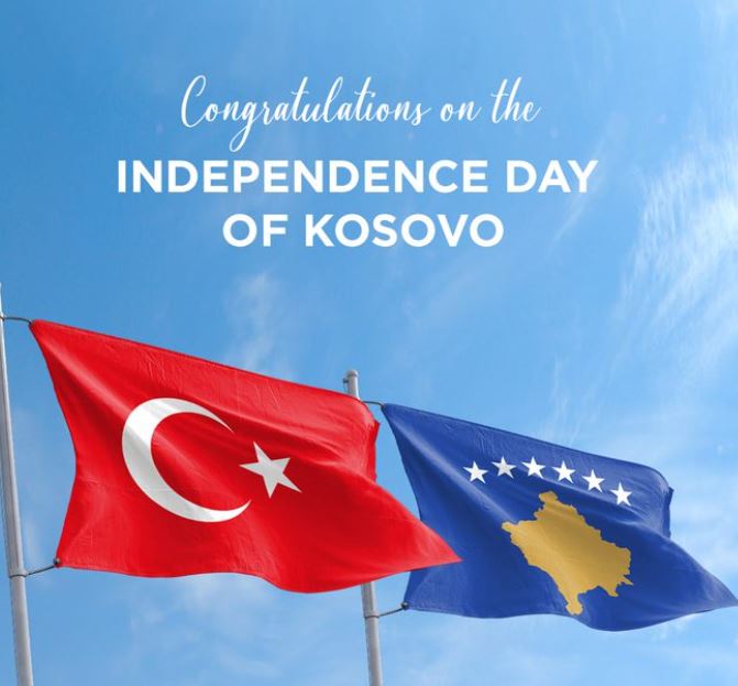 Ministria e Punëve të Jashtme e Turqisë uron Kosovën për Pavarësi