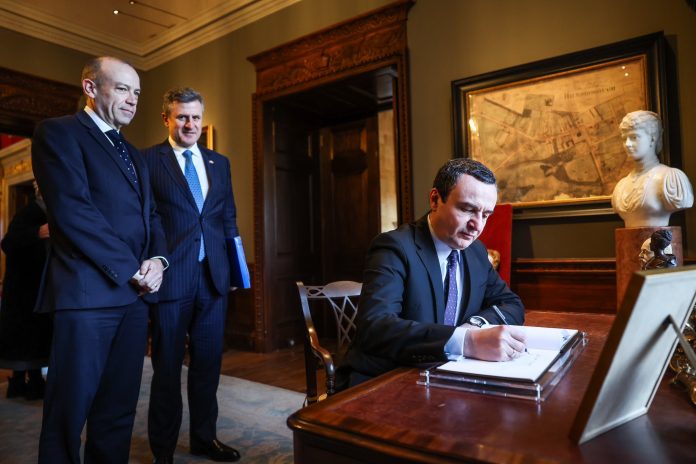 kurti:-kosova-dhe-irlanda-veriore-do-te-vazhdojne-bashkepunimin-ne-ekonomi-e-kulture