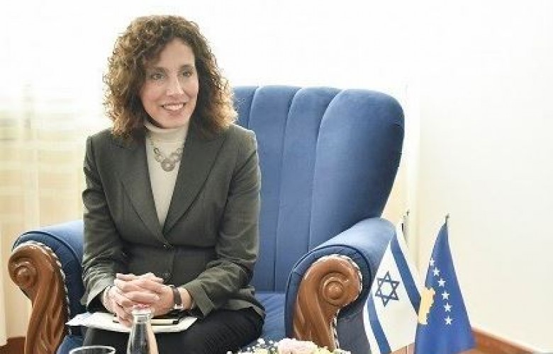 Ambasadorja Ziv falënderon Kurtin për mbështetjen ndaj Izraelit