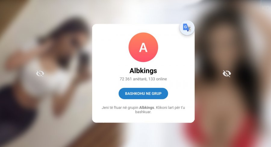 Bie në pranga administratori i grupit “Albings” në Telegram