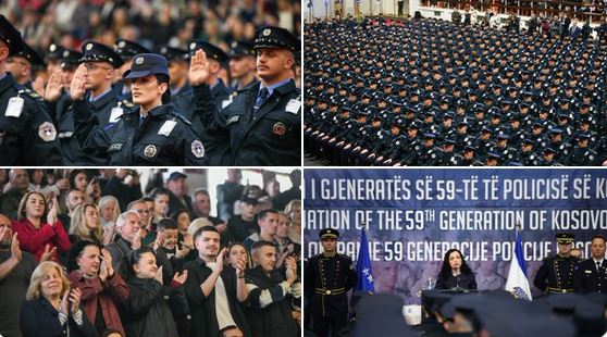 Osmani: Frymëzuese për të dëshmuar krenarinë dhe gatishmërinë e anëtarëve të rinj të Policisë së Kosovës
