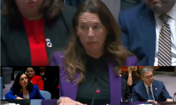 Momenti kur kryesuesja e seancës së KS të OKB-së u bë nervoze me Vuçiqin, i bie edhe tavolinës me dorë