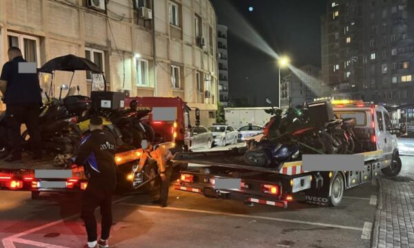 Policia në Pejë gjatë vikendit sekuestroi 40 motoçikleta