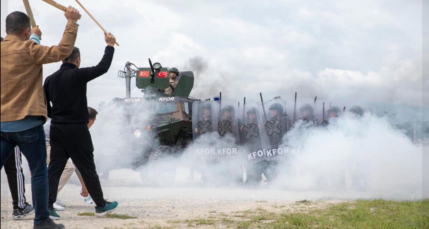 KFOR i turk e kryen trajnimin për kontrollin e trazirave të turmës në kampin Bondsteel