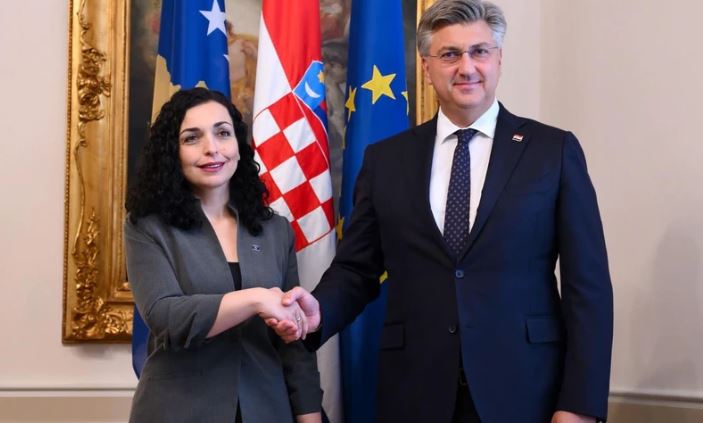 “ne-jemi-krenare-per-partneritetin-me-kroacine”,-osmani-uron-plenkoviqin-per-mandatin-e-trete-si-kryeminister