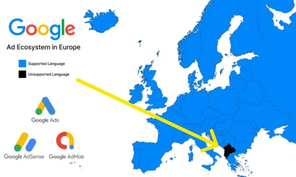 Lëvizje drejt njohjes së gjuhës shqipe, Google po e shton Kosovën në programin e verifikimit të reklamuesve