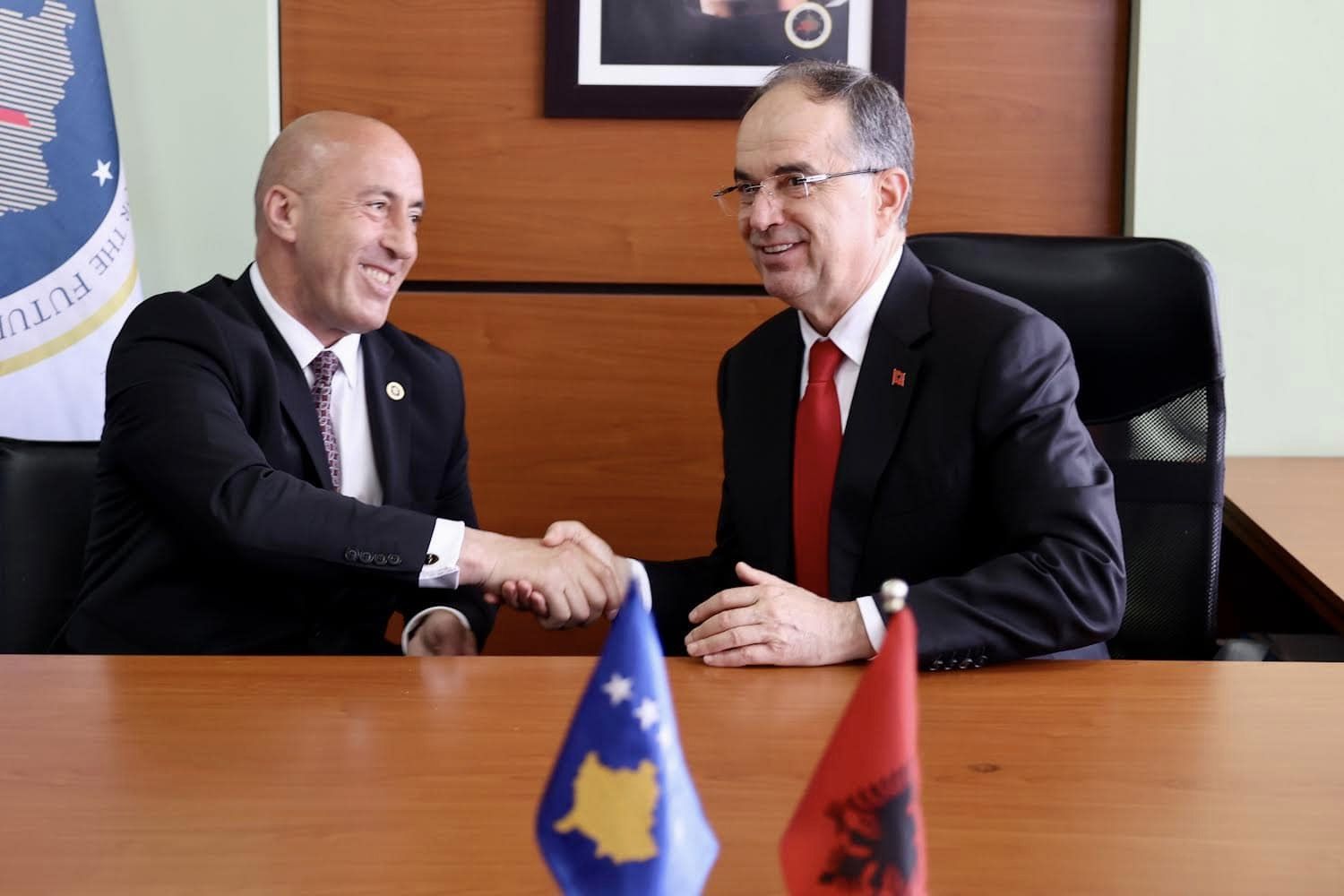 Haradinaj pret në takim presidentin e Shqipërsë, Bajram Begaj