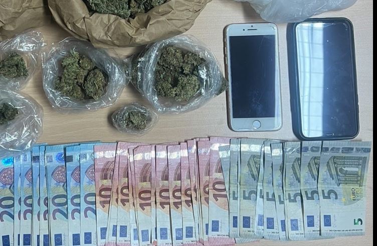 policia-arreston-dy-persona-per-posedim-dhe-shperndarje-te-paautorizuar-te-narkotikeve
