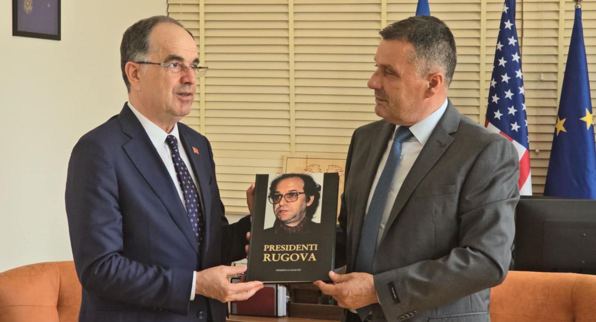 Vlerësim i madh për Junikun, Presidenti i Shqipërisë dr.Bajram Begaj viziton kryetarin Ruzhdi Shehu