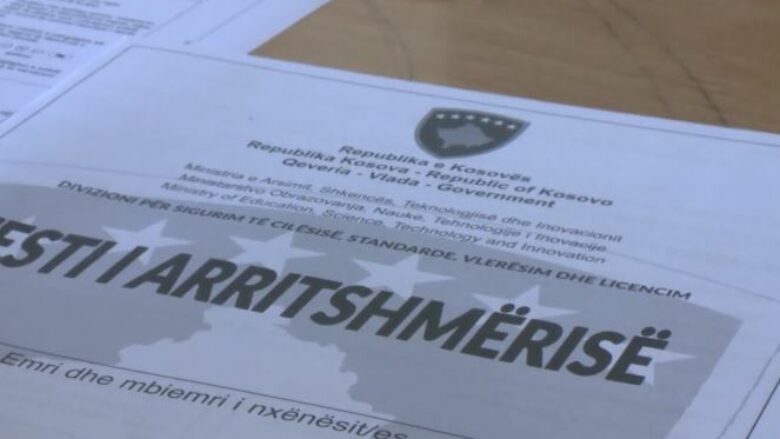 Drejtoria e Arsimit në Pejë publikon rezultatet e Testit të Arritshmërisë