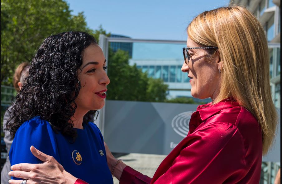 osmani-uron-metsolen:-do-te-vazhdojme-bashkepunimin-per-avancimin-e-rruges-se-kosoves-drejt-be-se