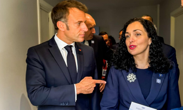 osmani-takon-macronin:-diskutuam-mbi-rendesine-e-ecjes-perpara-drejt-integrimit-te-plote-te-kosoves-ne-strukturat-euroatlantike