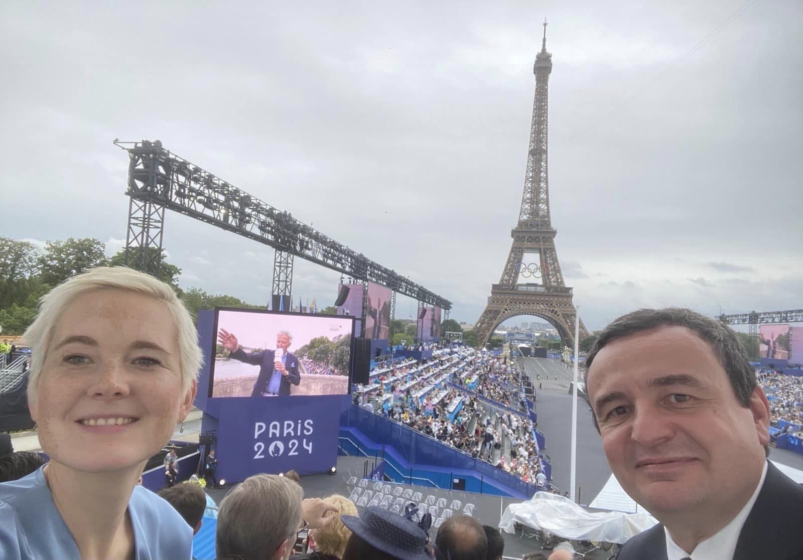 Kurti në Paris, falenderon Macronin për mikpritjen e ngrohtë