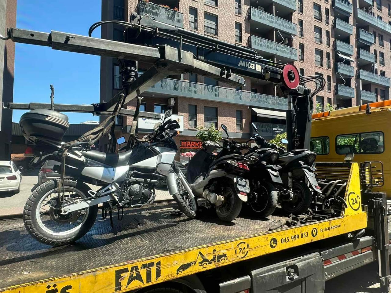 Policia me aksion për motoçiklista, konfiskon 27 në Ferizaj