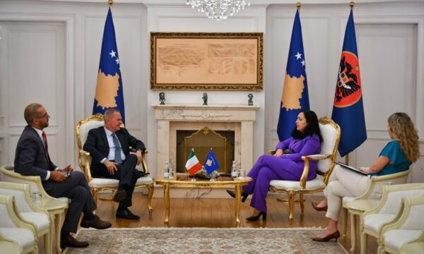 ambasadori-italian-takon-presidenten-osmani:-mbeshtesim-nje-kosove-te-sigurt-dhe-multietnike