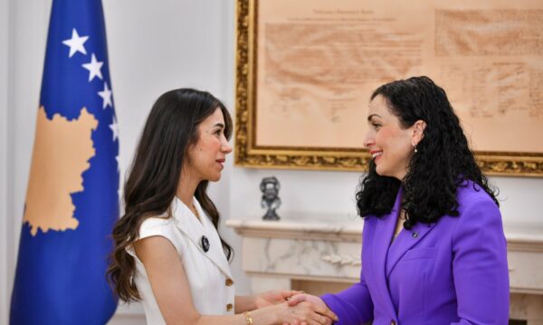 Osmani për takimin me fituesen e Nobelit, Nadia Murad: Bashkë në mbështetje të të mbijetuarve të dhunës seksuale gjatë luftës