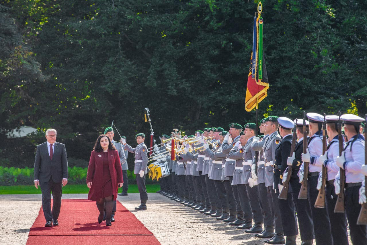 Osmani sot pritet në takim nga Steinmeier