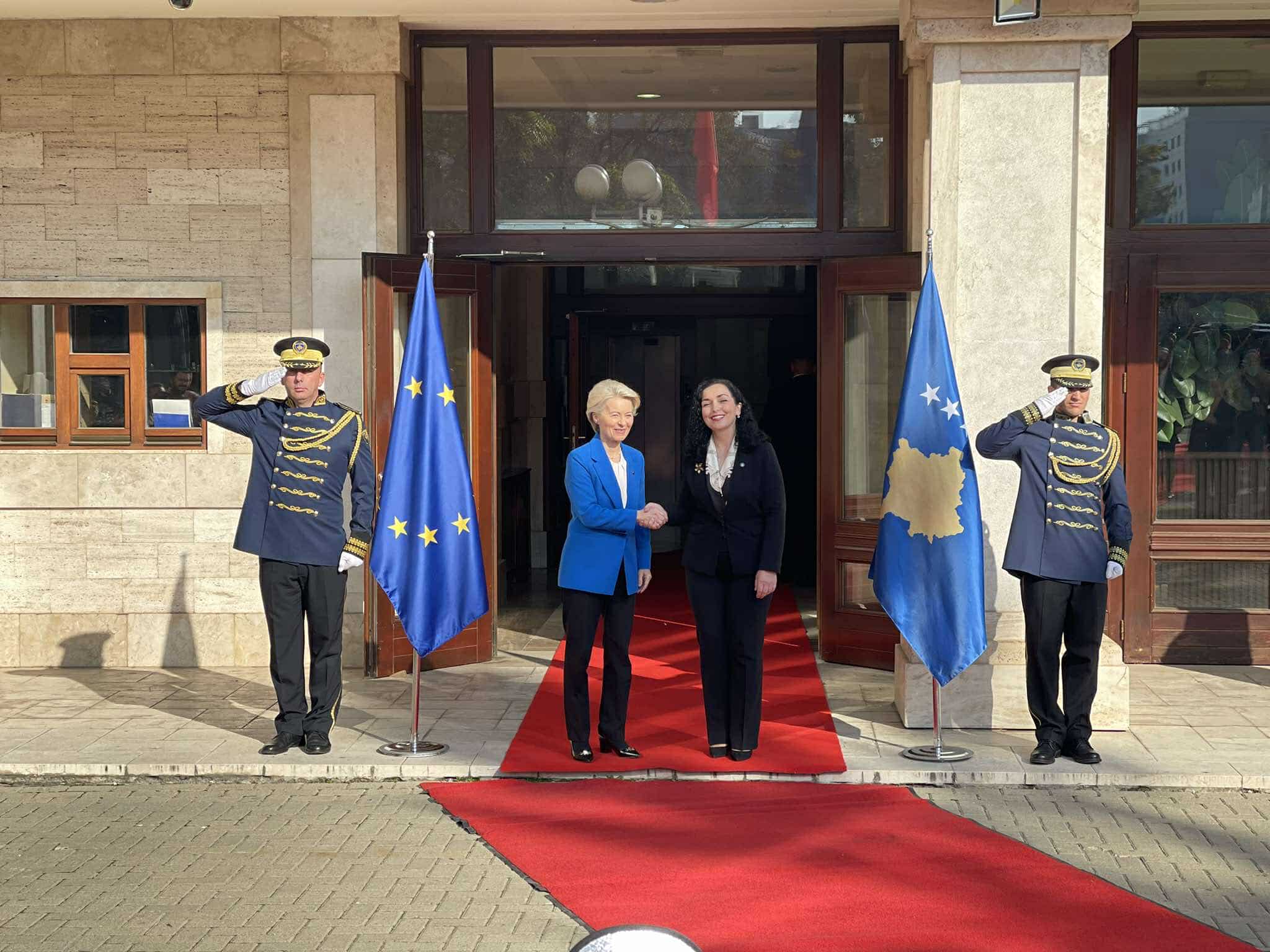 von-der-leyen-vjen-ne-kosove,-pritet-nga-osmani
