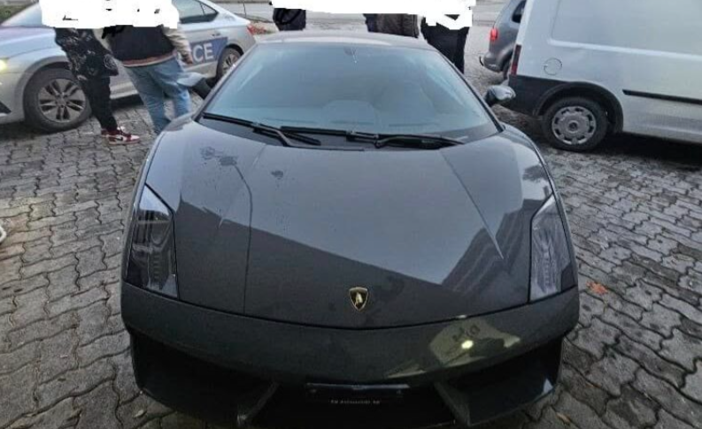 sekuestrohet-nje-lamborghini-ne-prizren,-e-voziste-nje-11-vjecar