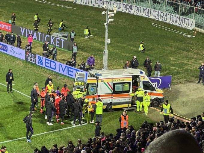 Ndeshja mes Fiorentinës dhe Interit s’vazhdon sonte, pasi lojtari ra pa ndjenja