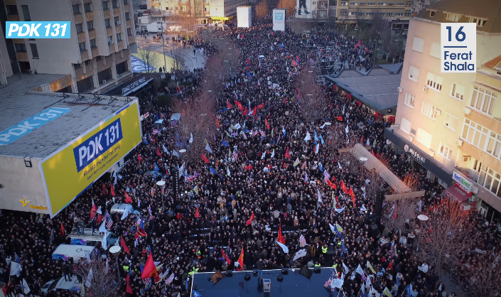 Ferat Shala nga takimi përmbyllës i PDK-së: Faleminderit nga zemra për pritjen dhe mbështetjen tuaj