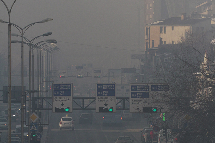 Prishtina, e 46-ta në botë për ndotje të ajrit