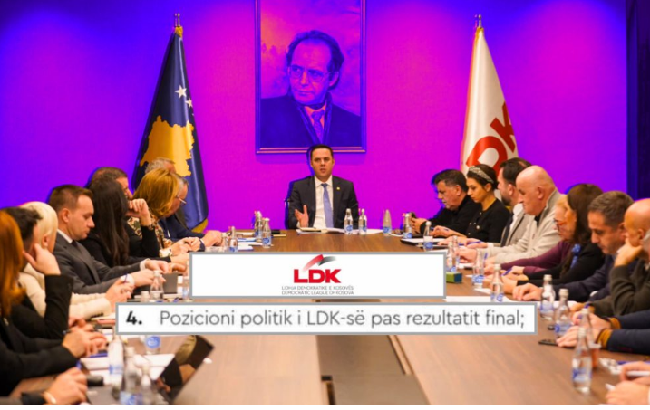 LDK ‘e trazuar’ sot mban mbledhje të kryesisë për të përcaktuar “pozicionin politik paszgjedhor”: Çka pritet?