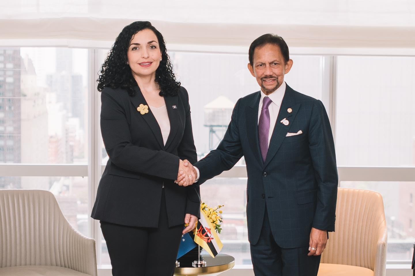 osmani-ftohet-nga-sulltani-i-bruneit-per-vizite-zyrtare,-do-te-pritet-me-nderime-shteterore