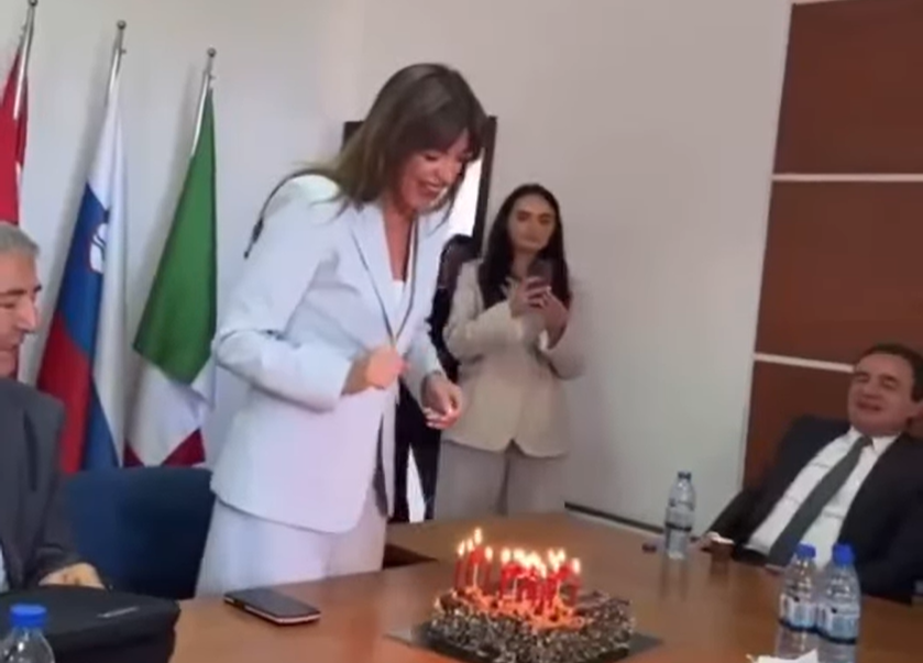 feste-te-vetevendosje,-albulena-haxhiut-i-vjen-torta,-kurti-i-buzeqeshur