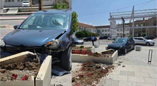 Vetaksidenti në Suharekë, Policia jep detaje: U lëndua shoferi i veturës