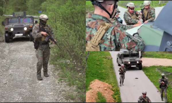 Trupat maqedonez të KFOR-it patrullojnë në Pejë: Aktivitet thelbësor